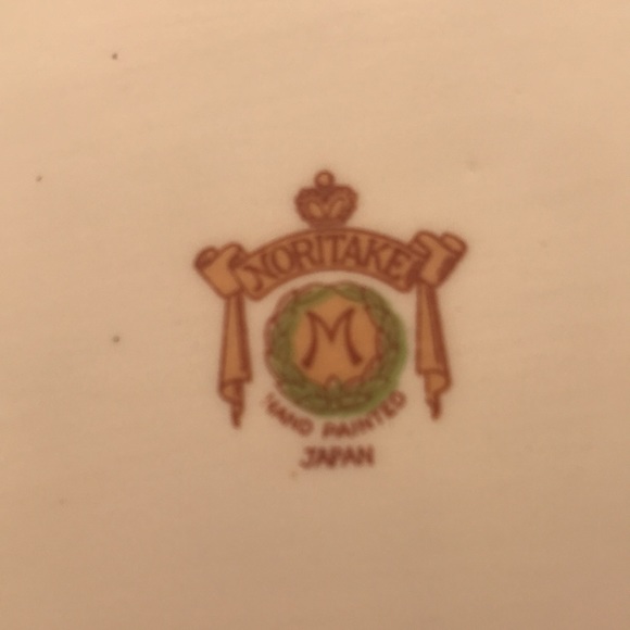 Set of 4 Vintage (1930s) Noritake Snack Plates - Picture 7 of 10